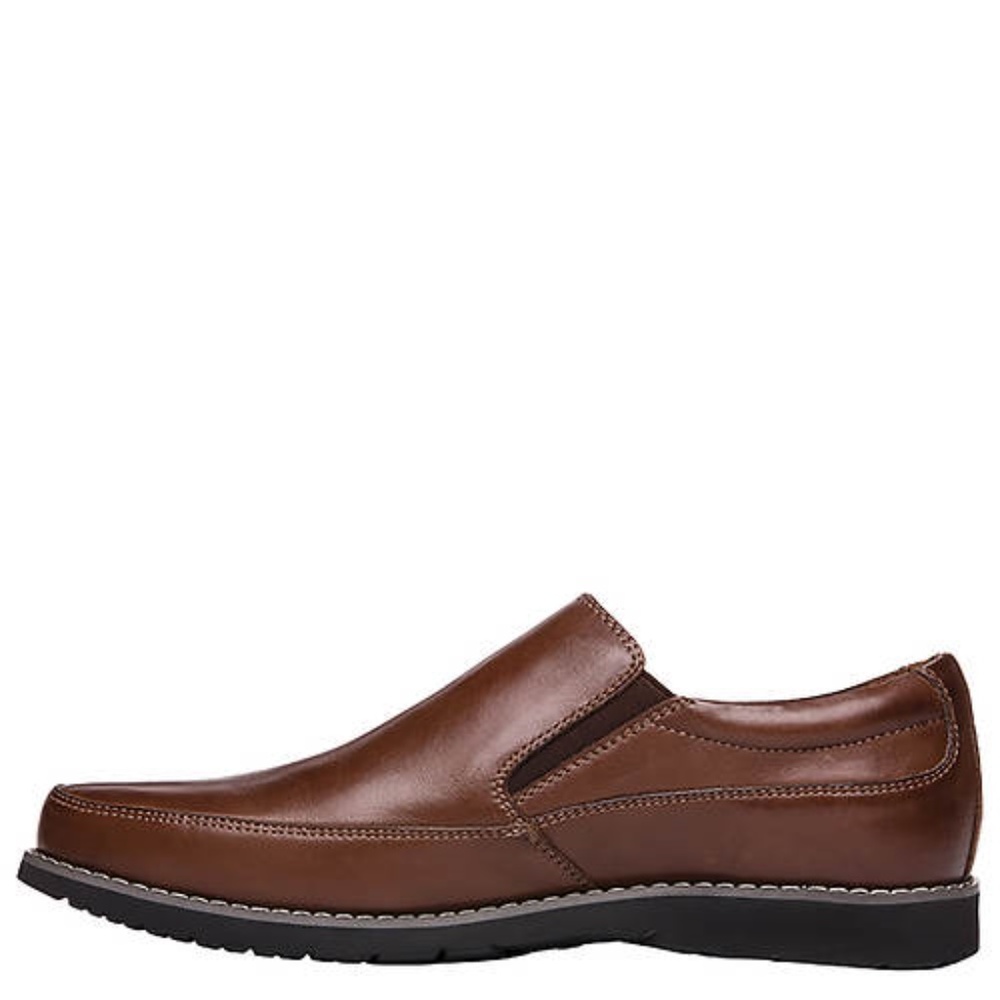 Propet Men's Grant Slip-On Loafer Leather Shoe - Picture 4 of 7